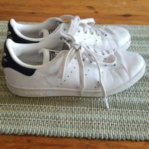 Womens White Adidas Stan Smith